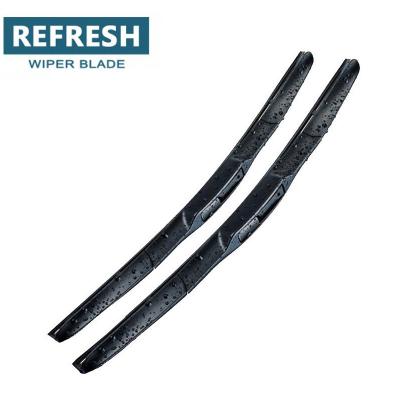 China universal hybrid U-hook wiper blade with U hook adapter for sale