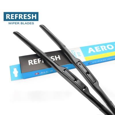 China POM Plastic & natural rubber & Alloy SK6 Spine For Japan And Korea Market Wholesale OE Quality Universal Hybrid Windshield Wiper Blade for sale