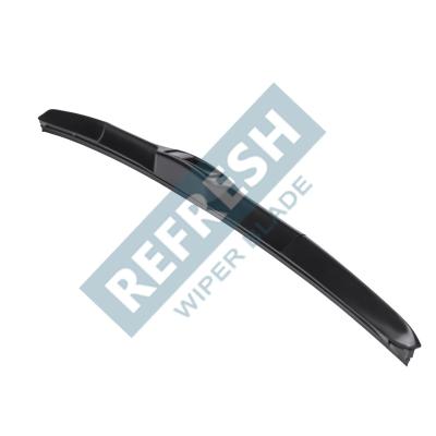 China Premium Hybrid Wiper Blade Fit For U-Hook Wiper Arms With Good Graphite Coating Wiper Rubber Factory HY-035 for sale