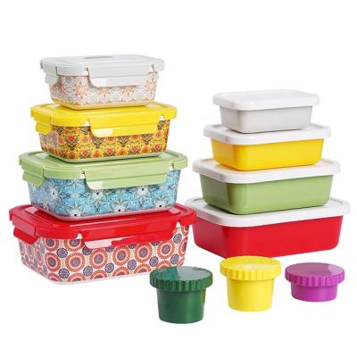 China Sustainable Pass New Melamine EU2020/1245 Dinner Set Dinnerware Lunch Box for sale