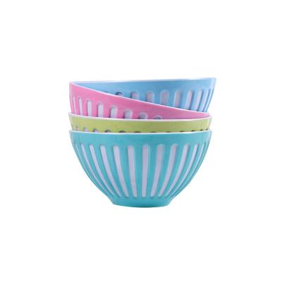 China New Sustainable Pass High Quality Melamine EU2020/1245 Dinnerware Flower Bowls for sale