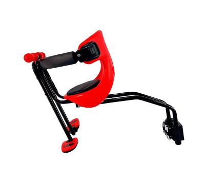 China Single Front Baby Bike Seat Kids Safety Bicycle Children Saddle With Foot Pedals Support Rear Rest For Mtb Road Bike for sale