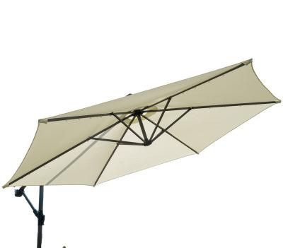 China Modern Cheap Outdoor Banana Umbrella Banana Sunshade Hanging Solar Panel for sale