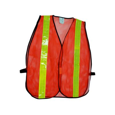 China Fire Proof Vest Standard Sfj-Mc110 Mesh Fabric Reflecting Vest Large for sale