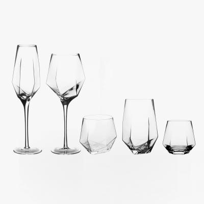 China Lead Free Crystal Raymond OEM Customization Personalized Wine Glass Goblet Crystal Wine Glasses Set Crystal Wine Glass for sale