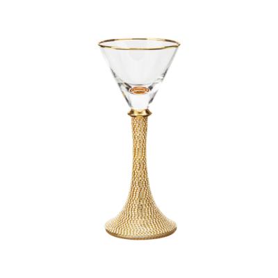 China New Classic/Postmodern Crazy Cocktail Vintage Gold Raymond With Cocktail Shaker Glass-Glass Set for sale