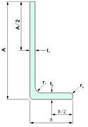 China Grade Dh36 Lr Dnv Unequal Angle Bar For Shipbuilding for sale