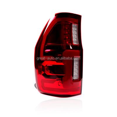 China Maictop PC+ABS Car Accessories LED Rear Tail Light For Ranger T6 T7 T8 2012-2019 Red Black Tail Light Lamp for sale