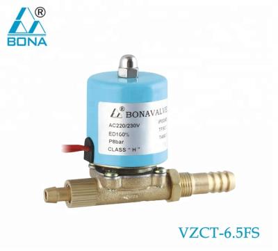 China New BONAVALVE AC220V 230V 6.5mm 7mm 7.5mm 8mm Solenoid Valve Brass Model Arc MIG Mag Cat Welding Machine Gas Valve for sale