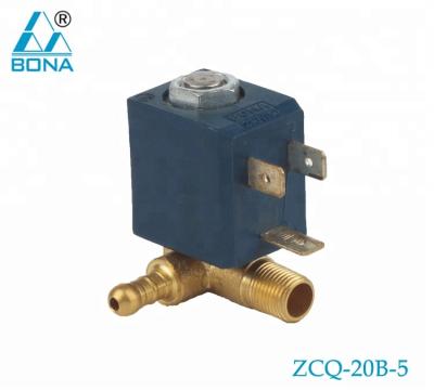 China Brass valve ZCQ-20B-5 AC220V 1/8