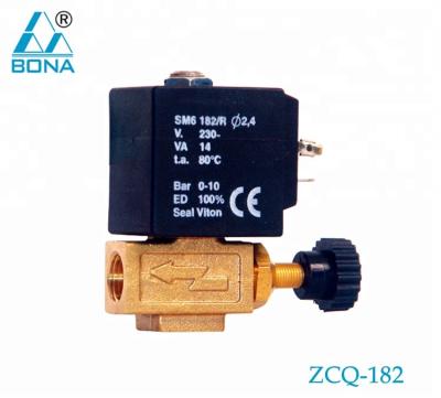 China BONA VALVE ZCQ-20B-182 Flow Control Steam Iron Solenoid Valve SAMA 182 Type ZCQ-20B-182 for sale