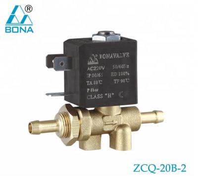 China BONA ZCQ-20B-2 Direct Action 8*6.5mm Gas Tube Solenoid Valve General Brass Solenoid Valves for sale