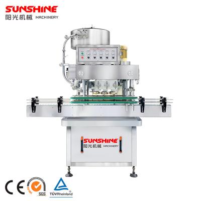 China Automatic Food Toilet Cleaner Bleach 84 High-speed Anticorrosive Capping Machine for sale