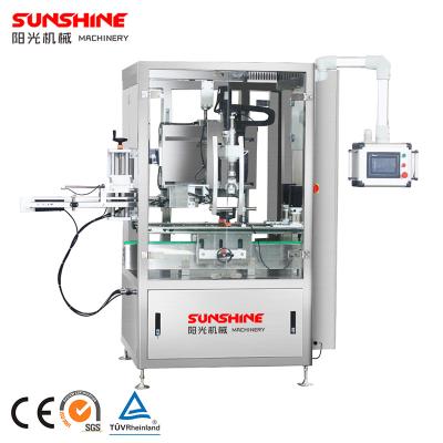 China Food Glass Bottle Linear Automatic Plastic Screw Capping Machine With Torque Motor for sale