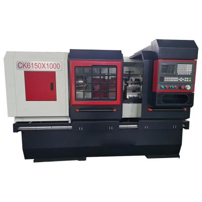 China horizontal bed cnc lathe machine cnc torno CK6140 /6150/6160 for for steel part processing with low price for sale