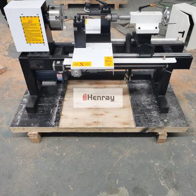 China mini CNC woodworking lathe for processing wood art for sale