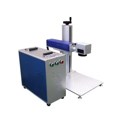 China 20W Optical Fiber Laser Marking Machine Metal Laser Printing Machine Laser Marker for sale