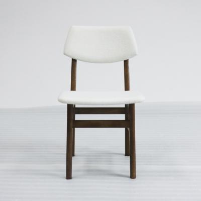 China Soho Modern Upholstered Dining Chairs , White Upholstered Dining Arm Chairs for sale