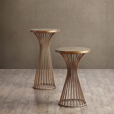 China Industrial Setting Solid Wood End Tables , 24