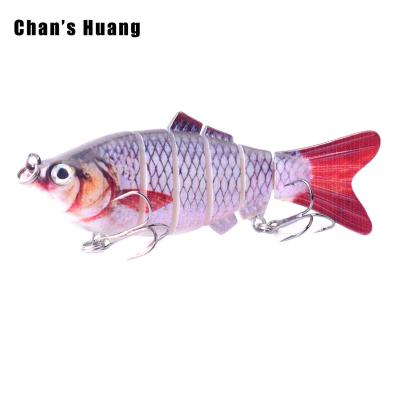 China ABS Hard Plastic Huang Chan 3.94INCH 14.5G Swimming Snap Action Sinking Wobbler Lifelike Fish Baits Hard Joint Swim Multi Baits Fishing Lures for sale