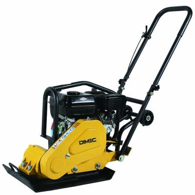 China Small Mini Flat Forward Earth Compactor 60KG 10KN Compact Vibratory Plate Compactor C60 for sale