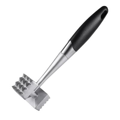 China Viable High Quality Zinc Alloy Kitchen Instruments Tender Meat Hammer Break Loose Meat For Cooking for sale