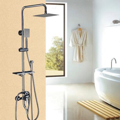 China Without Slide Bar Manufacturer Hot Sellers With Digital Display Pressurized Bathroom Rain Shower Set for sale