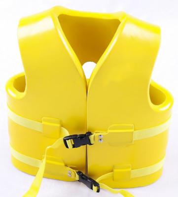 China 3 waist straps with back slit most popular portable inflatable easy floating life jackets for swim tool for sale