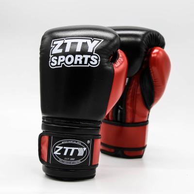 China China Breathable Comfortable Universal Luxury Printing Custom Leather 16oz Boxing Gloves for sale