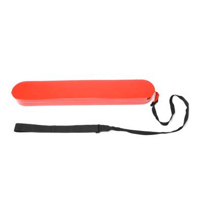 China Soft Water Competition Swimming Protective Device Floating PVC Foam Lifeguard Rescue Tube For Sale for sale