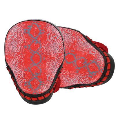 China Muttahida Majlis-e-Amal kick boxing training boxing pads focus gloves factory sales PU leather durable focus for sale