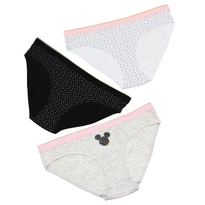 China Best Selling Girls Panties Cotton Blend Prints Soft Breathable Underwear For Women for sale