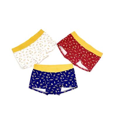 China Size Quality Action QUICK DRY Soft Cartoon Printing Cotton Girl Children Kids Underwear Boxers for sale