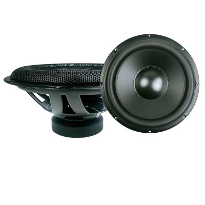 China SW-12S1 12inch Car Audio Subwoofer Speaker 300W MAX Magnet Power PP Injection Cone for sale