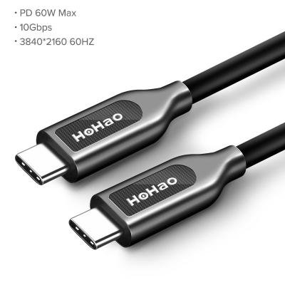 China GEN2 10Gbps Mobile Phone USB3.1 Type-C Type C USB C Data Cable QC4.0 Video PD 60W 100W Charging Wire for sale