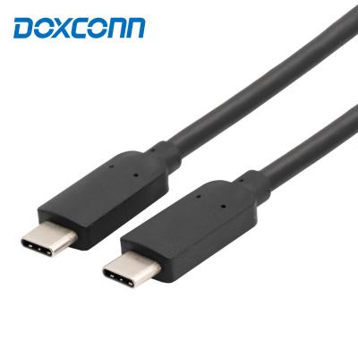 China Premium Telecommunication Custom PD 100W 5A USB Type C To Type C Cable Fast Charging USB Tipo C Cable Data Cables For Phone Ipad Tablet for sale