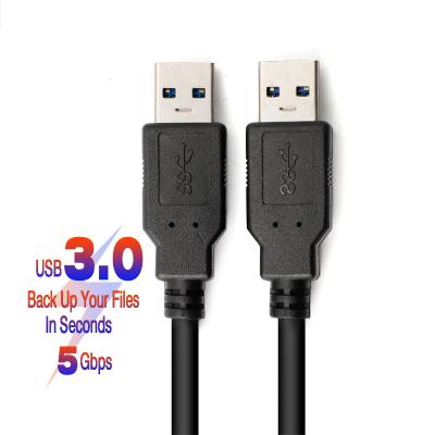 China High Quality Video Game Player Supper Speed ​​USB 3.0 Cable Male To Male Type USB Cabl UN AM To AM Extension Cable For Radiator Webcam Car Mp3 Camera for sale