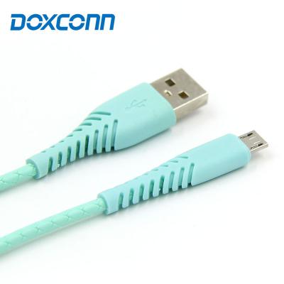 China 2AM Multi Colors 1M Android Mobile Phone USB To B Mobile Phone Micro USB 2.0 Charging Cable For Samsung Mobile Phone for sale