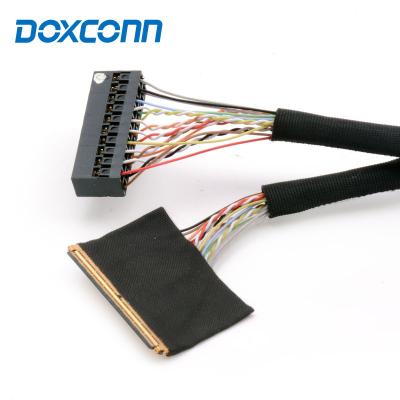 China COMPUTER factory supply ipex-20254 30pin custom lcd lvds screen extension cable for consumer products for sale