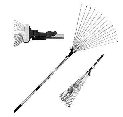 China Telescopic Garden Rake Folding Rake Garden Rake for sale