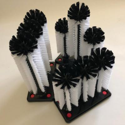 China 3 cup cleaning brushes with brush heads for sale