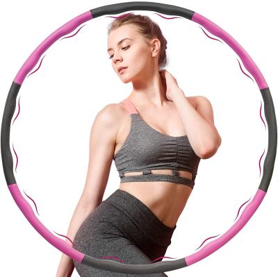 China New Non-Toxic Professional Fitness Hola Ring Metal Fitness Hoola Hoop and Circles Hoope Ring Box Body Slimming Hula of Polynesian Dances for sale