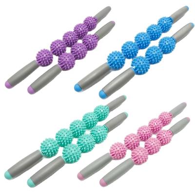 China Fashionable Bodybuilding Style Roller Body Muscle Massage Stick for Fitness Bodybuilding for sale