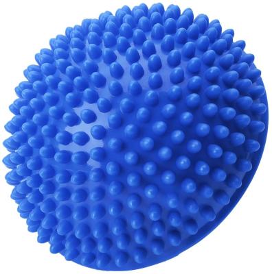 China Durian Yoga PVC Physiotherapy Ball Stability Bosuing Ball Half Foot Shape Massage Ball Multi Functional Balance Trainer for sale