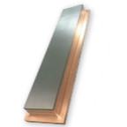 China ITO target with copper backing plate metallic bonding, ITO, Sputtering Target, optical coating for sale