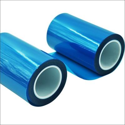 China PET Reticulate Protective Film, Blue PET Film, Protective Films for sale