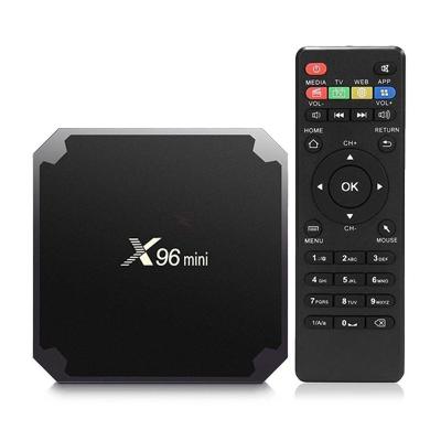 China Original OS 1gb RAM 8gb Android 7.1 Mini TV Box OEM/ODM Amlogic S905W Android 7.1 Mini TV ROM X96mini TV Box Android Set-top Box for sale