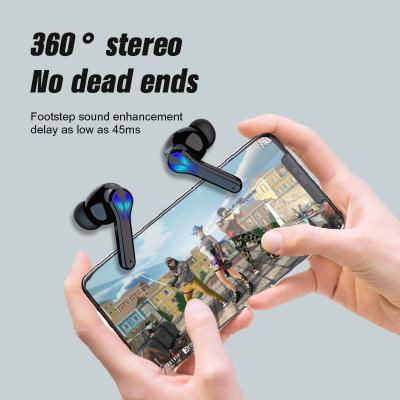 China Perfect Wireless Stereo Earphone Mini Running Sport Mini Headset 3D Gaming Earphone TWS BT 5.0 Games Noise P86 LED Earbuds for sale