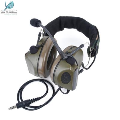 China Z-TAC Noise Reduction Gear Tactical Headset Active Electronic Ear Muffs Shooting Ear Muffs With U94 PTTs Z041-Z113 for sale