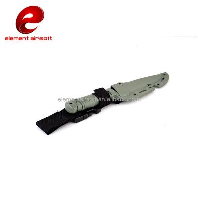 China CS Equipment Tactical Pendant / Movie Props / Training Props Element 28.5CM Rubber Bayonet Tactical Dagger Movie Model Sword Props Plastic Knife CY338 for sale